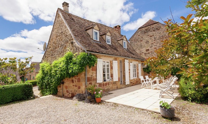 Badefols-d'Ans Cabaña | Casa en Badefols-d'Ans con Piscina