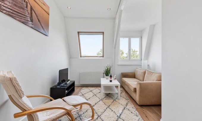 Oude Pijp Apartamento | Penthouse spacious apartment with canal view