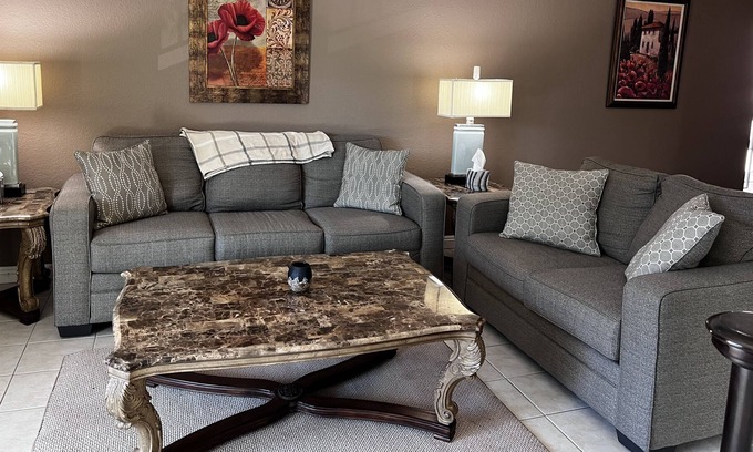 San Marcos Condominio | Pet Friendly 3 br Condo Pool/Spa 25 min to Beach