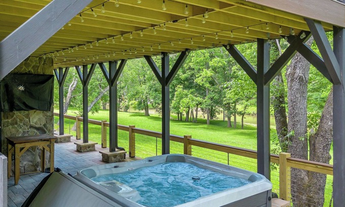 Lansing Casa | Pet-Friendly, People-Perfect | Lounge, Play, & Float | River Rendezvous