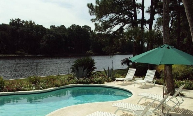 Palmetto Dunes Casa | Pet Friendly-3BR / 3BA - 4ª fila desde el océano, la laguna, la piscina