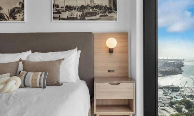 Downtown Miami Condominio | PH Direct Ocean Views 3BD 3BA in Hotel 601 Miami