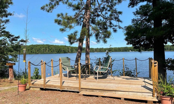 Interlochen Cabina | ¡NUEVO! ¡Bass Lake Living con acogedora cabaña en Michigan!