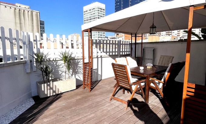 Hostafrancs Apartamento | Plaza de España independent house