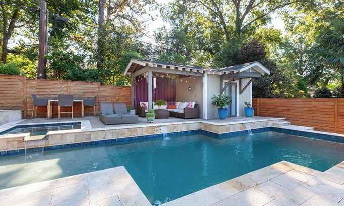 Plaza Midwood Casa | Plaza Midwood Home, Near Charlotte + Hot Tub + Walkable Hotspots