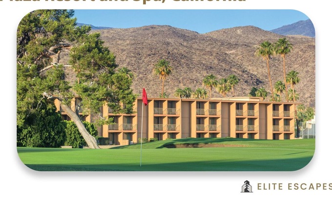 Palm Springs Complejo | Plaza Resort and Spa 1bdr