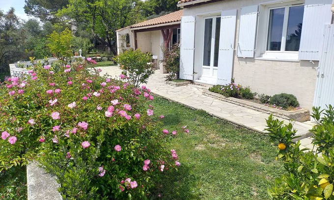 Caveirac Villa | Villa en las colinas del pueblo