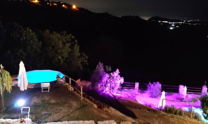 Casaprota Complejo | Pool and breathtaking view on Roman countryside