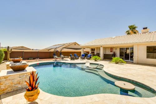 Lake Havasu City Casa | Pool, Bar and Grill Lake Havasu Oasis!