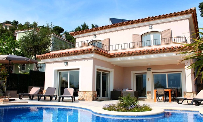 Santa Cristina de Aro Villa | Villa junto a la piscina cerca de la costa