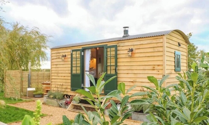 Redmile Cabina | Poppie's Shepherd's Hut - Wellness & Hot Tub