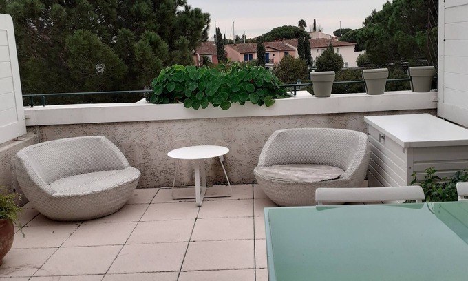 Port Cogolin Casa | Port Grimaud Cite Lacustre Maison 3 P gd Terrasse Golfe ST Tropez Plage