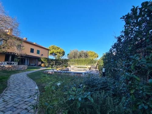 Ansedonia Casa | Portion of a villa with a private pool