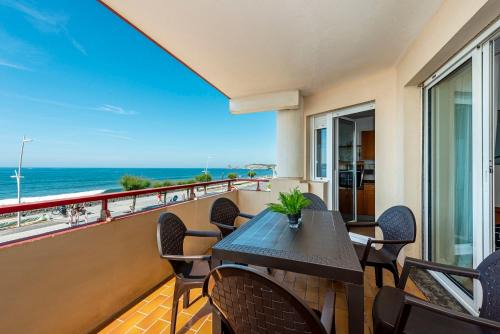 Hendaye Apartamento | Première ligne de plage, face à la mer