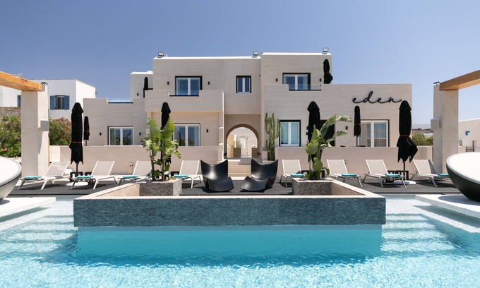 Kastraki Apartamento | Premium SeaView 2-Room Residence with HotTub -Eden Beachfront Residences &Suites