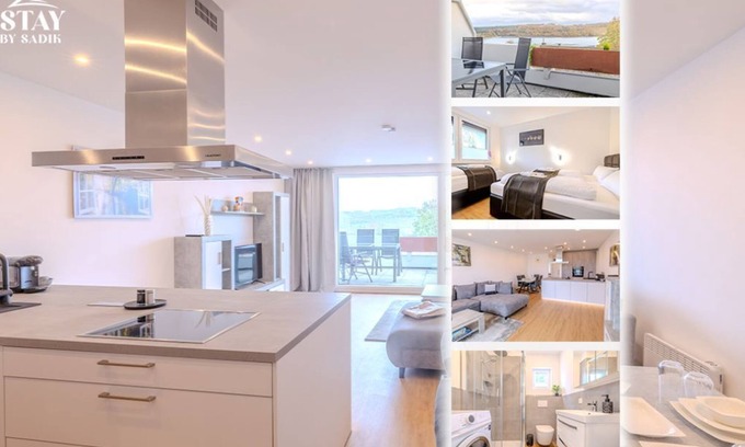 Langscheid Apartamento | Premium Zuhause - Seeblick Balkon Seepromenade