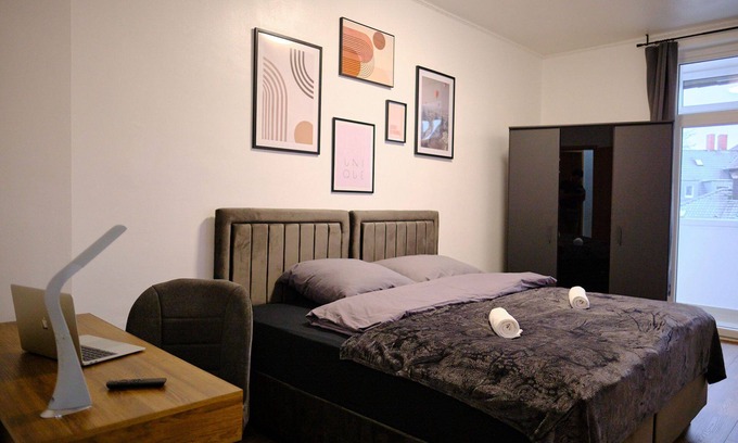 Holsterhausen Apartamento | Primetime Suite für 8+küche/wifi