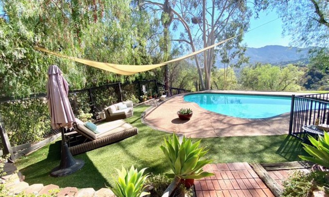 Topanga Casa | Private 4BR Mountain Retreat: Sweeping Views, Saltwater Pool on One Acre of Land