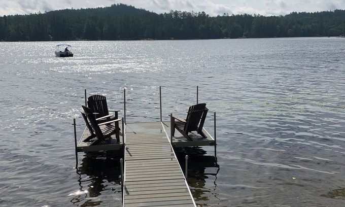 Chestertown Cabaña | Private Adirondack lakefront Cottage on Loon Lake