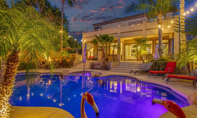 Paradise Valley Village Casa | Private backyard w/heated pool/spa. 20 mins from TPC and Super Bowl