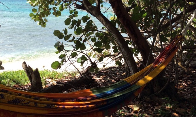Playa Sardinas I Cabaña | ¡Playa privada! Mejor snorkeling en culebra !!!