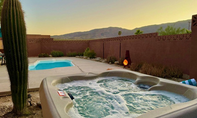 Borrego Springs Casa | Private Casita w/ Lounge Pool + Desert Views