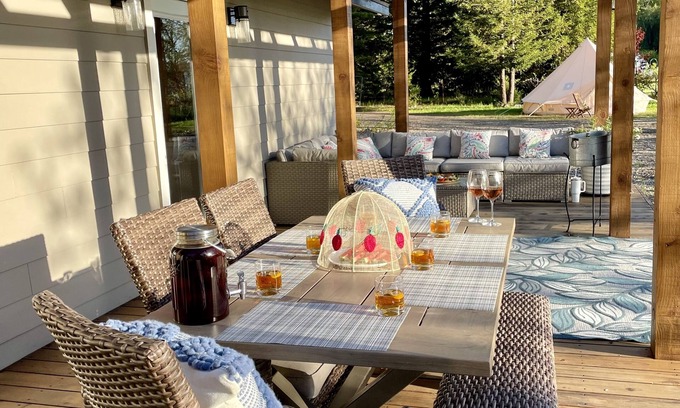 Potter Valley Casa | Private Countryside Home & Seasonal Glamping Tents - ZEBRA Farm tour!