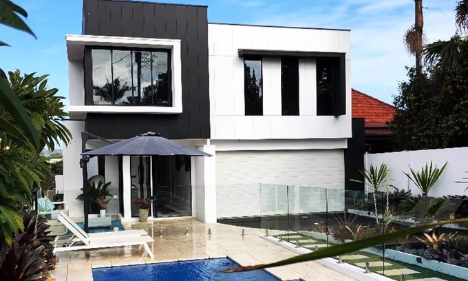 Tighes Hill Casa | Oasis de diseño privado - Vistas a la ciudad - Piscina