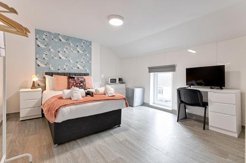 St. Thomas Apartamento | Private En-Suite - TV - Fridge - Microwave