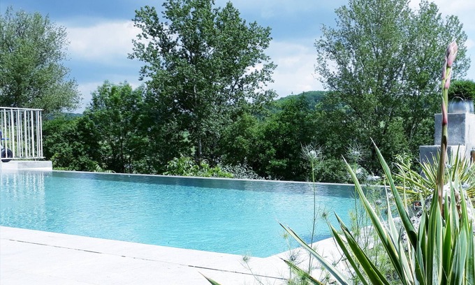 Bouloc Casa | Piscina Climatizada Climatizada Privada.Campagne Tranquilo Lauzerte Medieval
