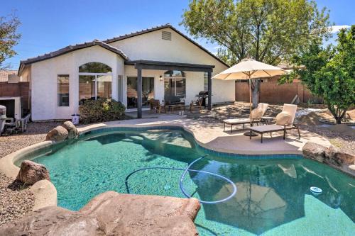 Paradise Valley Village Casa | Private Heated Pool Phoenix Sanctuary with Foosball