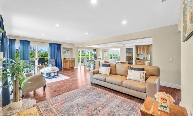 West Covina Casa | Private Hilltop Retreat · 180° City Light Views