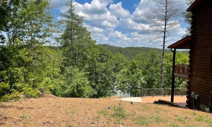 Morganton Casa | Private Lake Waterfront+ Dock, Sauna, Hot Tub