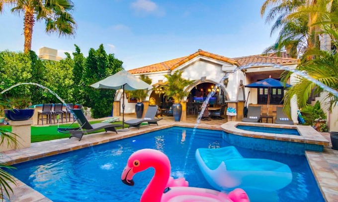 San Diego Casa | ♥ Casa Paradiso: una casa privada de lujo en ♥ de la ciudad: Putt-Putt, piscina, vistas, ubicación.