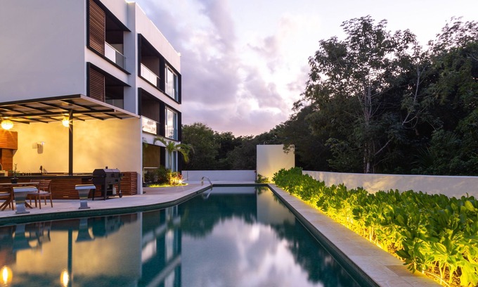 Akumal Apartamento | Modern apartment with 3 room, 2 jacuzzi, access to virgin beach and cenotes