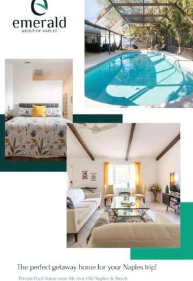 East Naples Casa | Private Pool Home near 5th Ave Old Naples and Beach