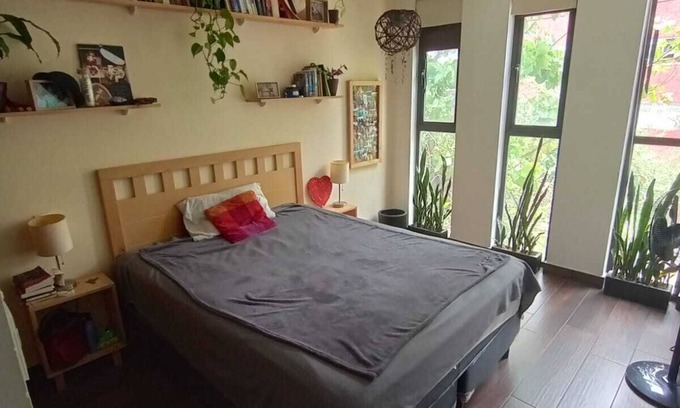 Santa María la Ribera Condominio | Acogedor cuarto privado c/balcón en depa moderno en el corazón de la CDMX