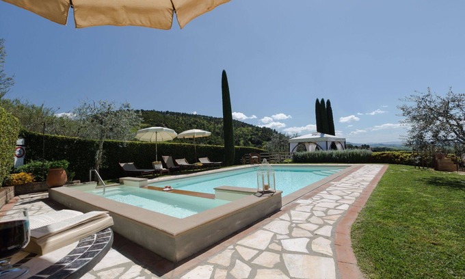 Montaione Villa | Casa de vacaciones privada con A/C, WIFI, piscina privada, TV, patio, cerca de San Gimignano