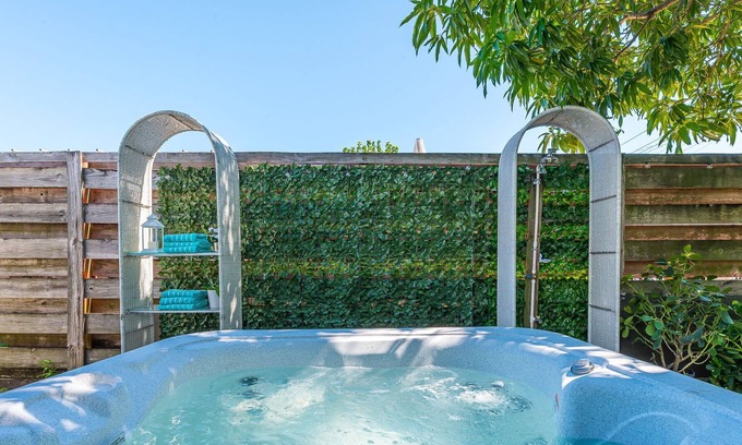 Parker Ridge Casa | Private Zen Oasis with Hot Tub, Firepit & Fenced Yard! Pet Friendly!