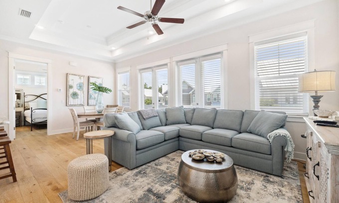 WaterSound Beach Casa | Prominence - Sea Lily - Pet Friendly, Golf Cart, 4 Bikes, Beach, 2 Pools, 30A