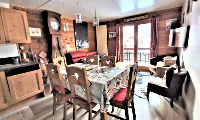 Valloire Apartamento | PROMO -30% VALLOIRE CENTRE 4 * GRAN COMODIDAD - 71m2 - 6 p. - Balcón sur / wifi.