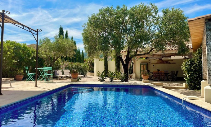 Plan-de-la-Tour Villa | Casa de campo provenzal en paz y en el corazón de la viña en el Golf de ST TROPEZ