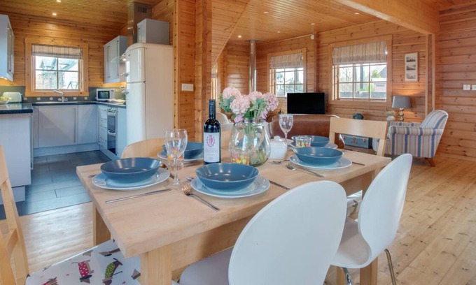 Menai Bridge Chalet De Esquí | Pumpkin Lodge in Menai Bridge