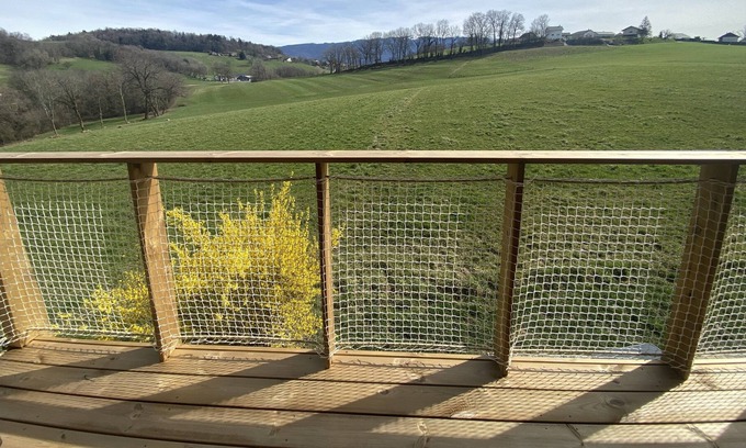 Marcellaz-Albanais Casa | Quiet house near Annecy (8 people / 4 bedrooms)