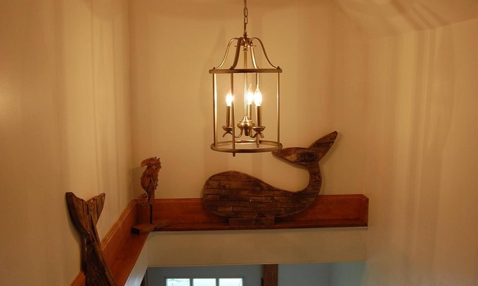 Waldoboro Casa | Tranquila y pintoresca casa del cabo en 4 acres de propiedad frente al mar