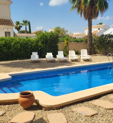 Mazarrón Villa | Quiet Relaxing 3 bed 3 bath Villa for 8 Camposol Sect D