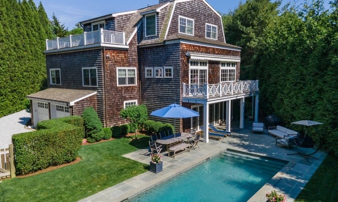 Water Mill Casa | Quintessential 6BR Retreat South of the Highway with Mecox Bay Access