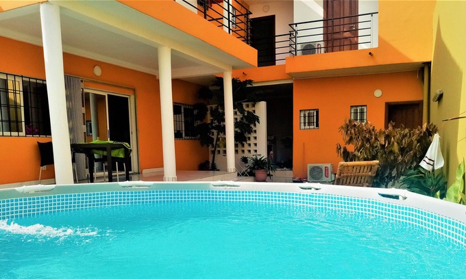 Angre Casa | Résidence Hôtel L'aristocrate Chambre Jardin