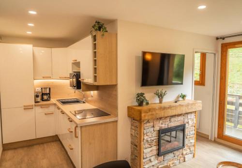 Les Orres Apartamento | Résidence Les Hauts De Preclaux - Superbe appartement offrant une vue sur les pistes MAE-6104