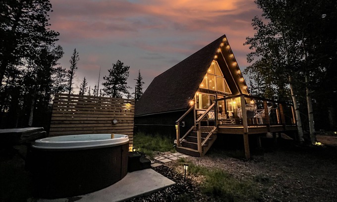 Spring Valley Cabina | Rainbow Trail /A-frame